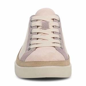 NEW VIONIC women's winny leather sneaker in parchment/cameo rose
